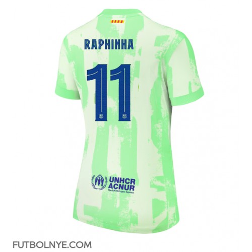 Camiseta Barcelona Raphinha Belloli #11 Tercera Equipación para mujer 2024-25 manga corta